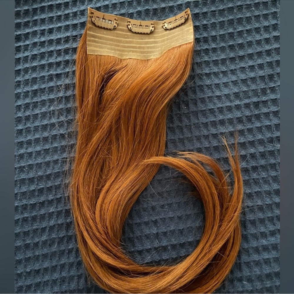 Barefoot Blonde Hair / BFB Hair “Up” 18” weft in Autumn